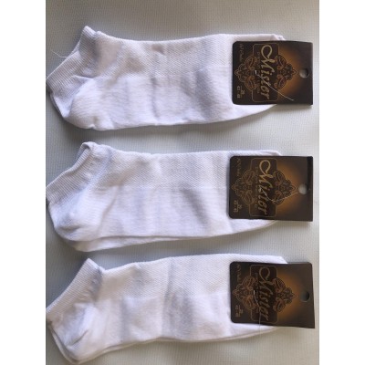 Носки МИСТЕР патик сетка мужская 43-45 . Цвет : белый