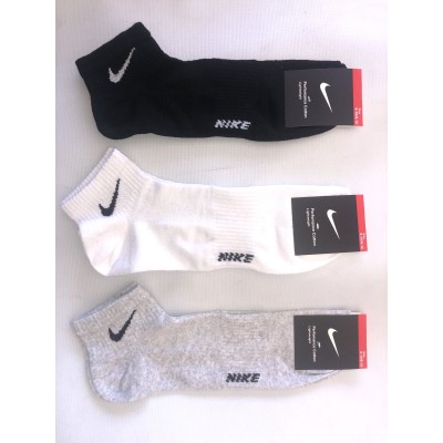 Носки NIKE ликра хлопок полусредние сетка 42-45. Цвет : ассорти . Производство Турция