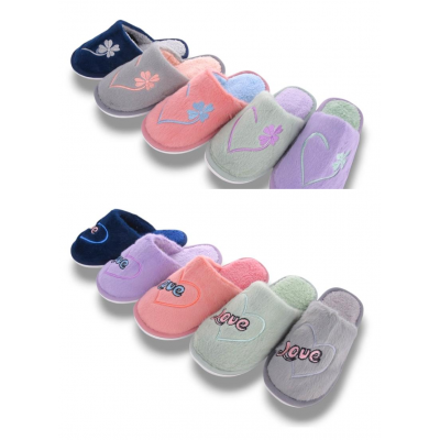 Тапочки женские тонкий мех. Размеры - 36-40 