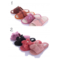 Тапочки женские. Размеры - 36-41, тонкий мех