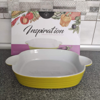 Керамическая форма для запекания прямоугольная(21,3*6,5*33,5см) Керамическая форма для запекания прямоугольная(21,3*6,5*33,5см)