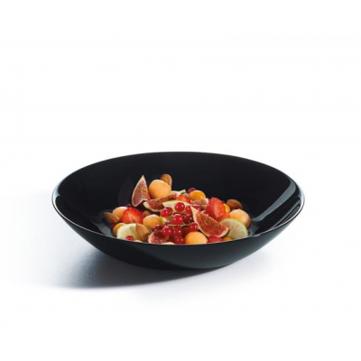 Тарелка Luminarc DIWALI BLACK /200мм суповая