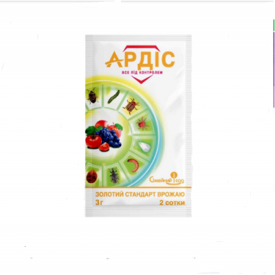 Ардис 3г для защиты культур от комплекса вредителей Ардис 3г для защиты культур от комплекса вредителей