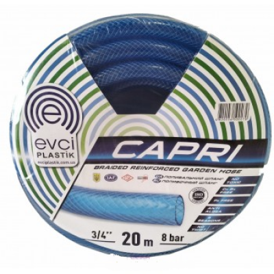 Шланг для полива EVCI PLASTIK Capri 3/4" бухта 50м