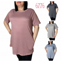 Футболка женская размер (хl-6xl) 50-60 микс, 102774