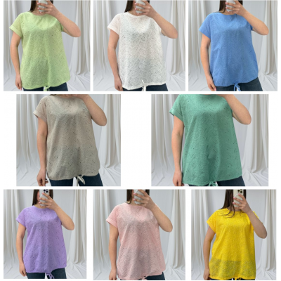 Футболка 25048. Розмір- 48-54 (M,L,XL,2XL) Якість- прошва+котон
