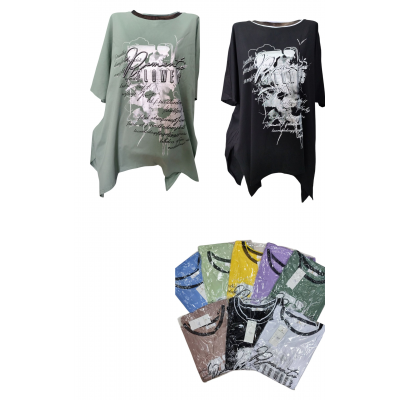 Футболка 25318 ХБ трикотаж  Размер L/XL (54-58) 