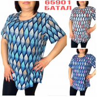 Жіночі футболки 111583. Розміри 4xl, 5xl , 6xl, 7xl, 8xl (58-68)