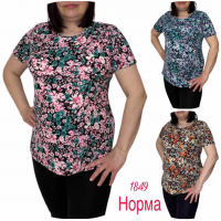 Жіночі футболки 111578. Розміри l, xl, 2xl, 3xl, 4xl (48-56)