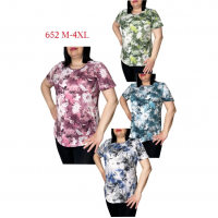 Жіночі футболки 111573. Розміри l, xl, 2xl, 3xl, 4xl (48-56)
