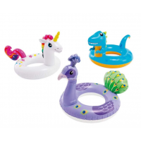 Детский надувной круг для плавания Звери 81x58см, 3-6л Детский надувной круг для плавания Звери 81x58см, 3-6л