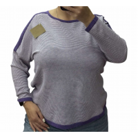 Свитер кашемир люрекс, 25236. Размер - 52-58