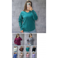 Свитер кашемир, шерсть 25515. Размер 46-52 универс.