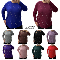 Свитер кашемир, хлопок 25222. Размер 52 - 60 ( Батал)