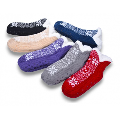 Тапочки женские Sanlin2, mix зима