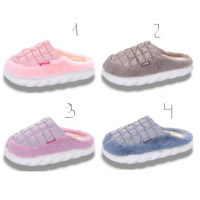 Тапочки женские мех, Lion. Размеры - 36-41