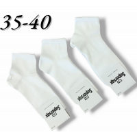 Шкарпетки жіночі білі, середньої довжини. Supersox. Розмір 35-40 Шкарпетки жіночі білі, середньої довжини. Supersox. Розмір 35-40