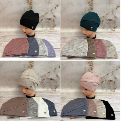 Шапка жіноча На флісі. Розмір універсальний