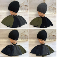 Шапка чоловіча На флісі. Розмір 56-58