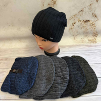 Шапка чоловіча На флісі. Розмір 56-59