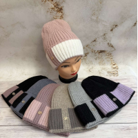 Шапка жіноча Травка. Розмір 56-59