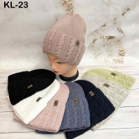 Шапка жіноча На флісі. Розмір 56-58