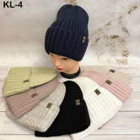 Шапка жіноча На флісі. Розмір 56-58