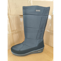 Сапоги женские 2002+ черные, р-р 38-42