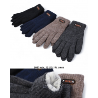 Рукавиці дитячі Подвійні 6013. Розмір 9-11 роки
