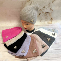 Шапка жіноча на флісі. Розмір 56-58