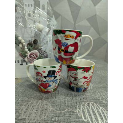 Керамическая чашка(500мл) Meri Christmas Керамическая чашка(500мл) Meri Christmas