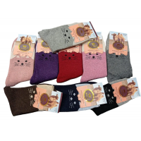 Женские носки КОРОНА ангора размер 37-41 арт 7283