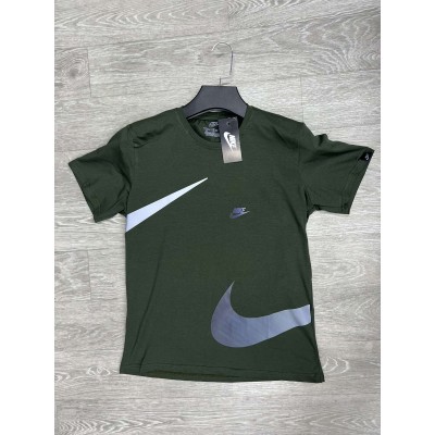 Мужская футболка полу Батал бренд (Nike) Ткань кулир Турция Размеры (M-3XL)
