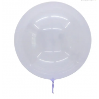 Воздушный шар bubbles фиолетовый 45 см 