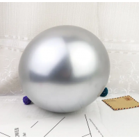 Шары воздушные хром серебро 18" (25 шт/уп), Китай  