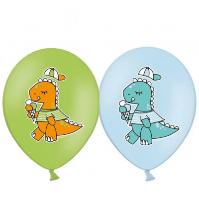 Воздушные шары "Динозаврики", 25 шт/уп ТМ Sharoff