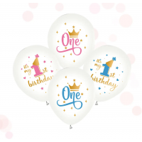 Воздушные шары "It`s my 1st birthday" ТМ Твоя Забава (50 штук) 