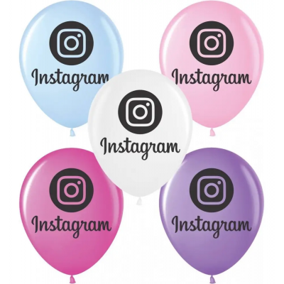 Воздушные шары Instagram (50 штук) ТМ Sharoff