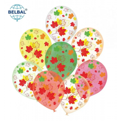 Воздушные шары "Осенние листья" , 25 шт/уп ТМ Sharoff