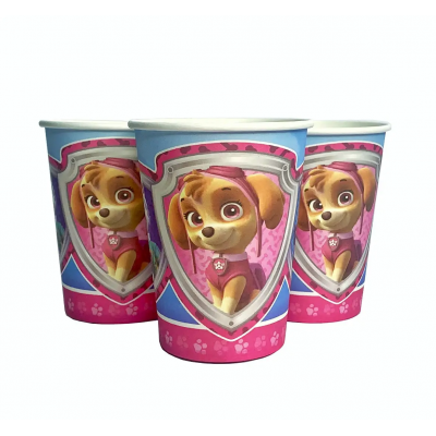Стаканы одноразовые бумажные детские " Щенячий патруль Скай" 10 шт./уп