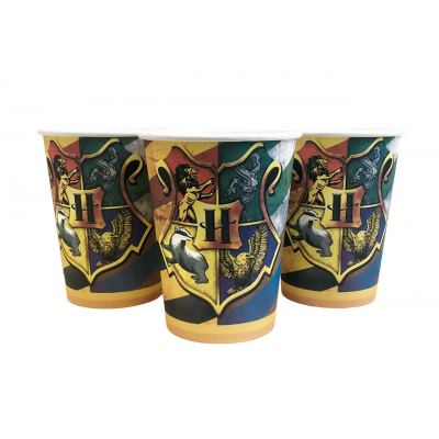 Стаканы одноразовые бумажные детские "Гарри Поттер" 10 шт/уп