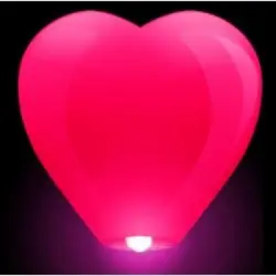 Небесные фонарики сердце, китайские фонарики сердце, воздушные фонарики сердце