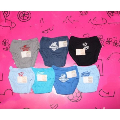 Детские трусы для мальчика 18-77 (рибана) 1168, Размеры 24-32