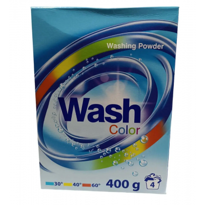Стиральный порошок Wash 400гр color