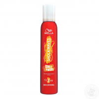 Мусс Wella Shockwaves curls & waves (3*) для волос кудри и локоны 200мл