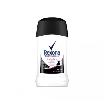 Дезодорант-стик женский твёрдый Rexona Invisible pur 40 мл