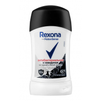 Дезодорант-стик женский твёрдый Rexona Невидимая защита на черном и белом 40 мл	