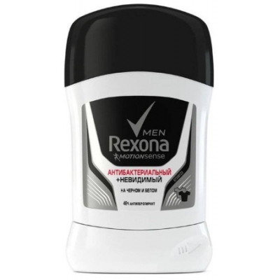Дезодорант-стик мужской Rexona Антибактериальный 50 мл
