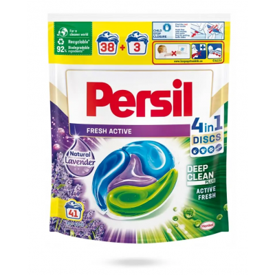 Капсулы для стирки Persil Deep Clean Discs с ароматом лаванды 41 шт