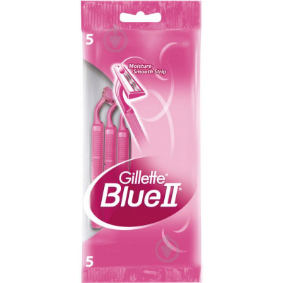 Бритва для женщин Gillette Blue II одноразовая 5 шт